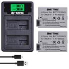 Аккумулятор Batmax LPE8 с ЖК-дисплеем, двойное зарядное устройство USB с портом Type-C для Canon EOS 550D 600D 650D 700D Rebel T2i T3i T4i T5i