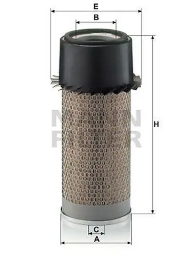 Фильтр воздушный MANN FILTER C16302|Свечи зажигания и запальные свечи| |