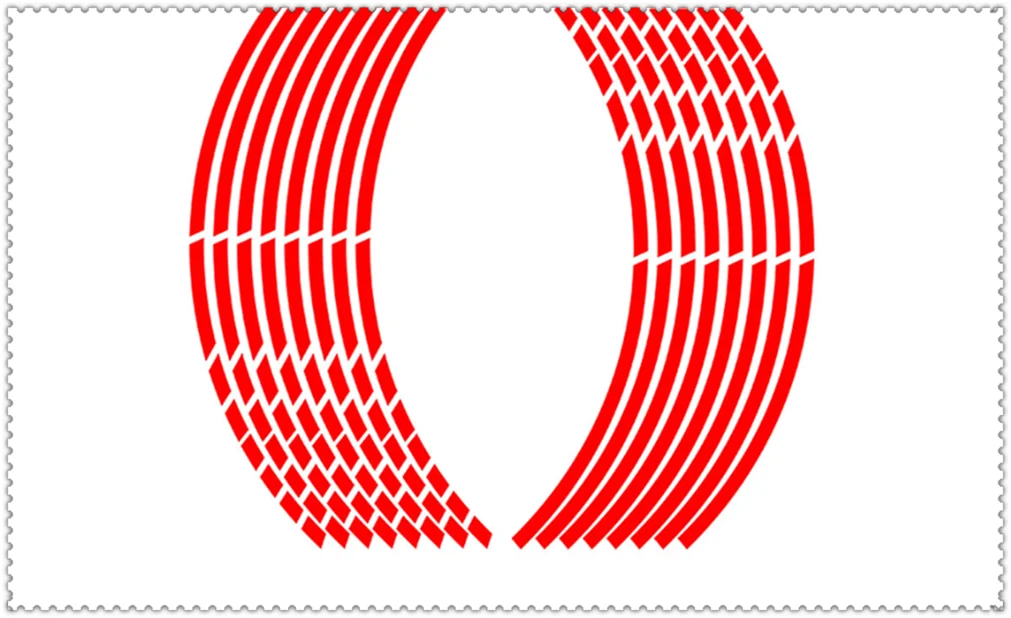 18 дюймов машинное моделирование мотоцикла стальное кольцо колеса наклейка