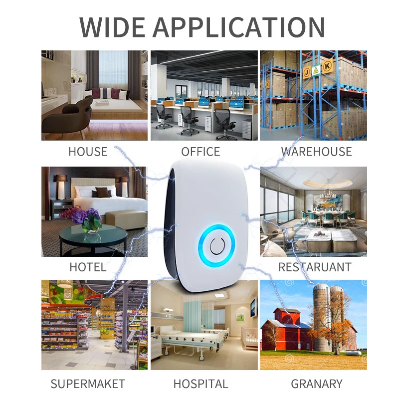 1 шт. ультразвуковой репеллент от комаров тараканов и насекомых|Репелленты| |