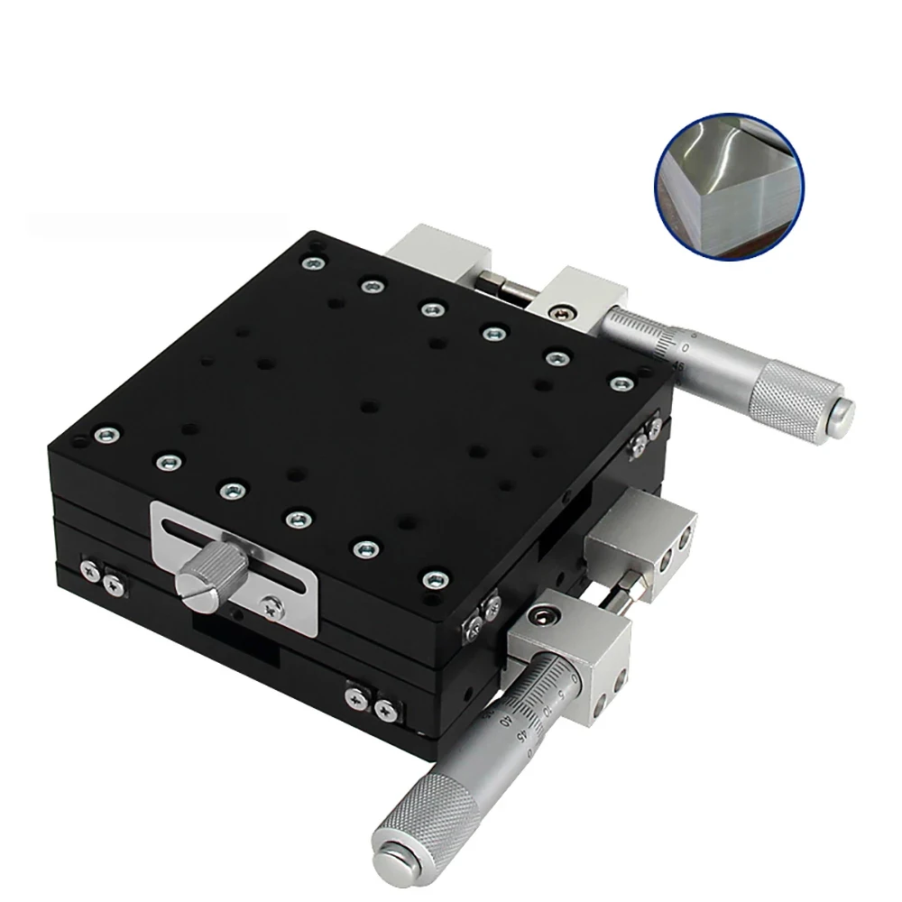 XY Axis оптический ручной перемещение платформы поперечный направляющий Тип