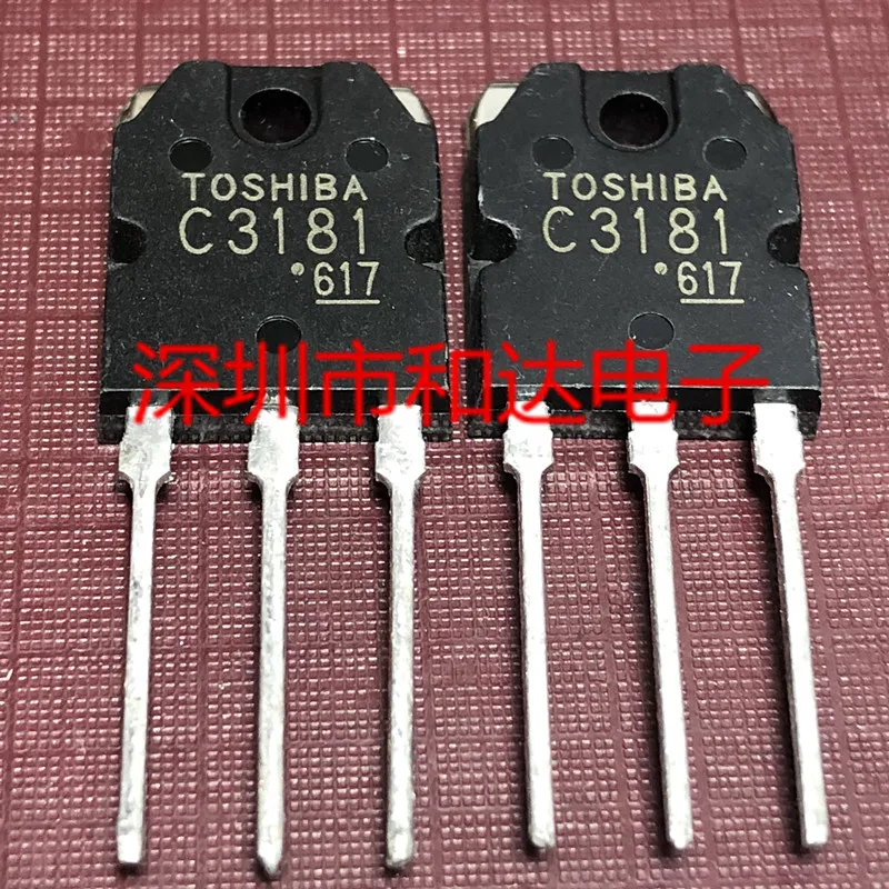 

5pcs C3181 2SC3181 TO-3P 120V 8A