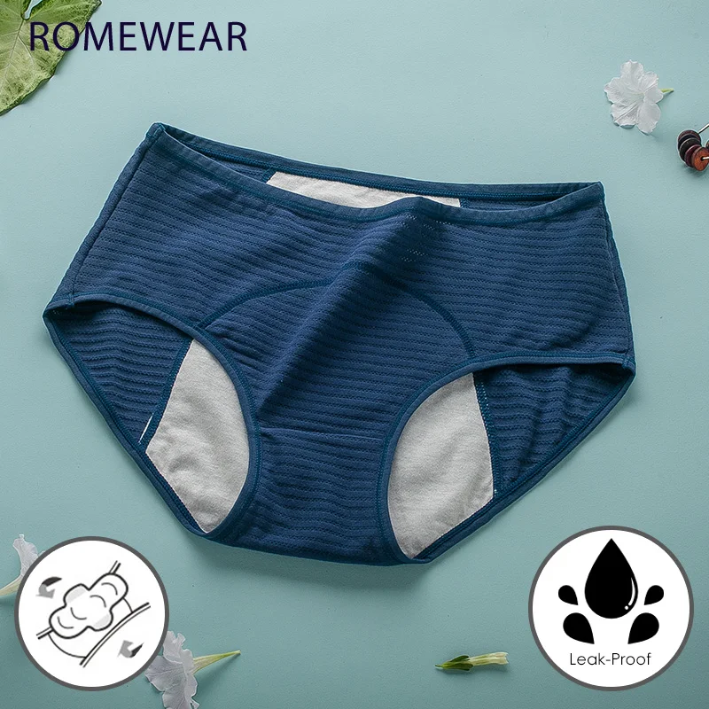 Менструальные трусы хлопковое женское нижнее белье герметичные недержание