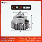 1 шт., стальная деталь для подключения шагового двигателя, 1 мод, 29 т, шестеренки двигателя, диаметр 6 мм, 8 мм, 10 мм, 12 мм, 45 стальная ЧПУ шестерня