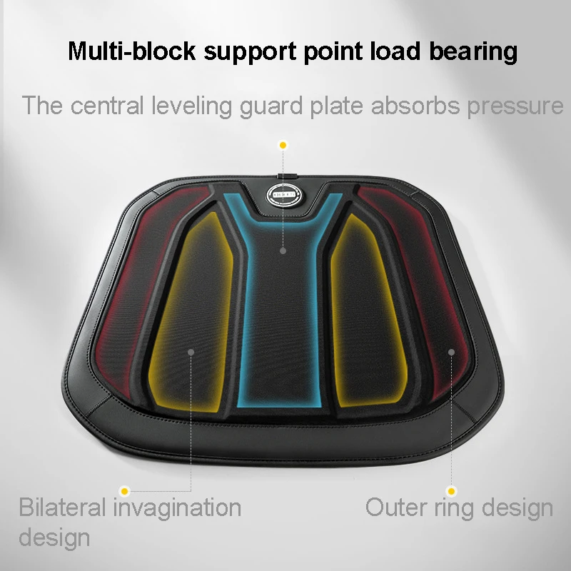

JINSERTA Car Cushion Summer Leather latex Non-Slip Cushion Wear-Resistant Durable Soft And Comfortable Easy Clean And Instal