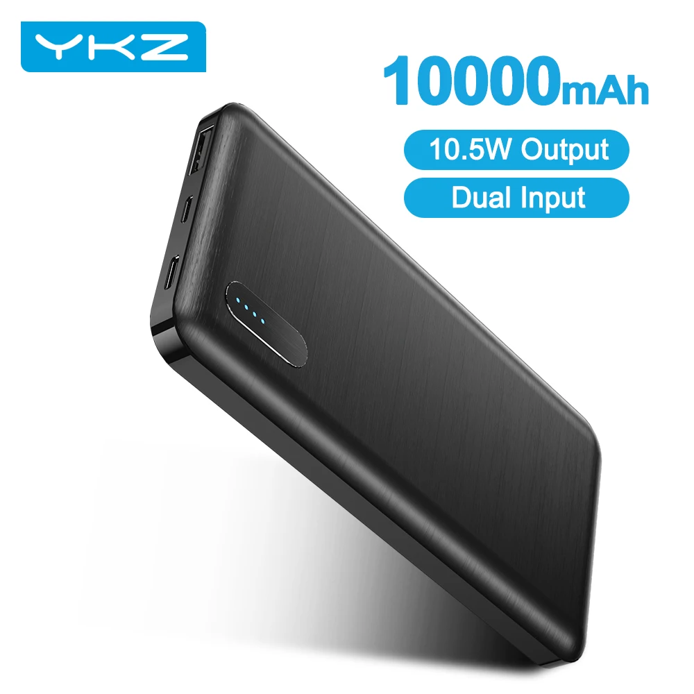 Ультратонкое портативное зарядное устройство на 10000 мА · ч быстрое внешний