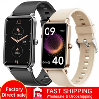 zx18 strip women smart watch 1 57 inch colorful touch screen fitness bracelet wristband ip68 waterproof for men smartwatch