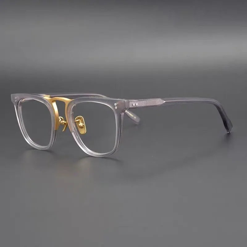 

Original Quality Textured Acetate Glasses Frame Men Personality Brand Design Eyeglasses Women Prescription Eyewear Oculos