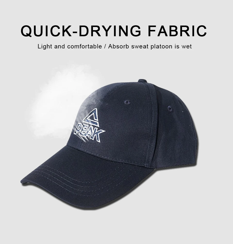 Кепка для мужчин и женщин PEAK осенне-зимняя бейсболка модная повседневная