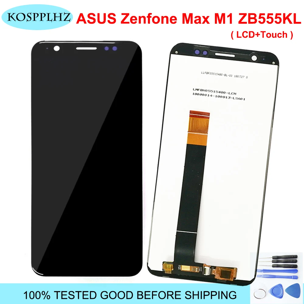 5 45 дюймов для ASUA ZenFone Max M1 ZB555KL ZB556KL ЖК дисплей сенсорный экран дигитайзер сенсор