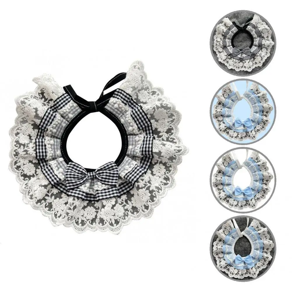 

Tear-resistant Super Soft Fade-resistant Decorative Pet Saliva Neckerchief for Outdoor