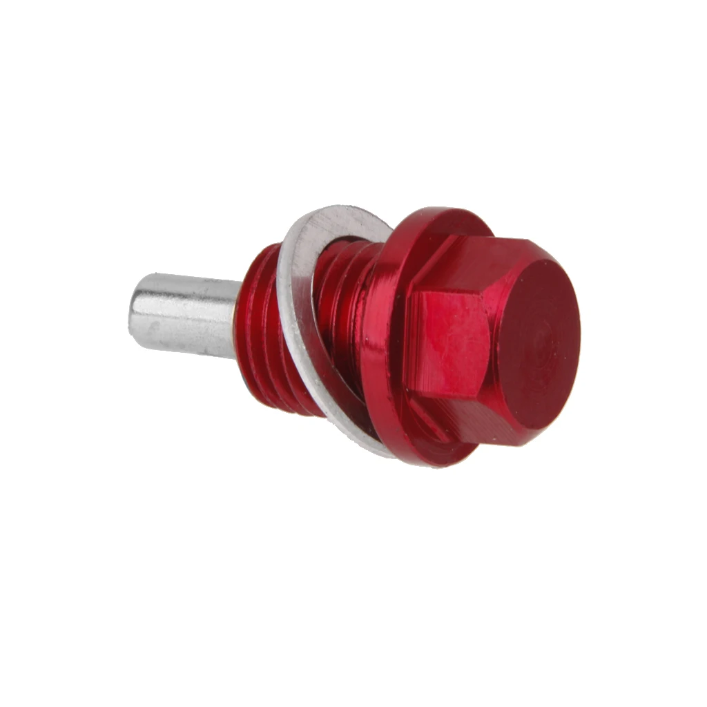 2 шт. M14X1.5mm сливная пробка для масла Простая установка прочный синий и красный |