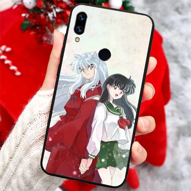

Inuyasha japanese anime manga luxury shell Phone Case cover For Xiaomi Redmi note 7 8 9 t k30 max3 9 s 10 pro lite