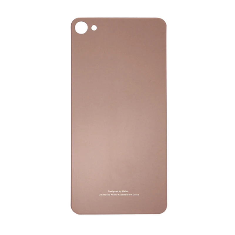 Rose Gold 5," корпус двери чехол для Meizu U20 стекло задняя крышка батареи Замена с клейкой наклейкой - Цвет: Rose Gold