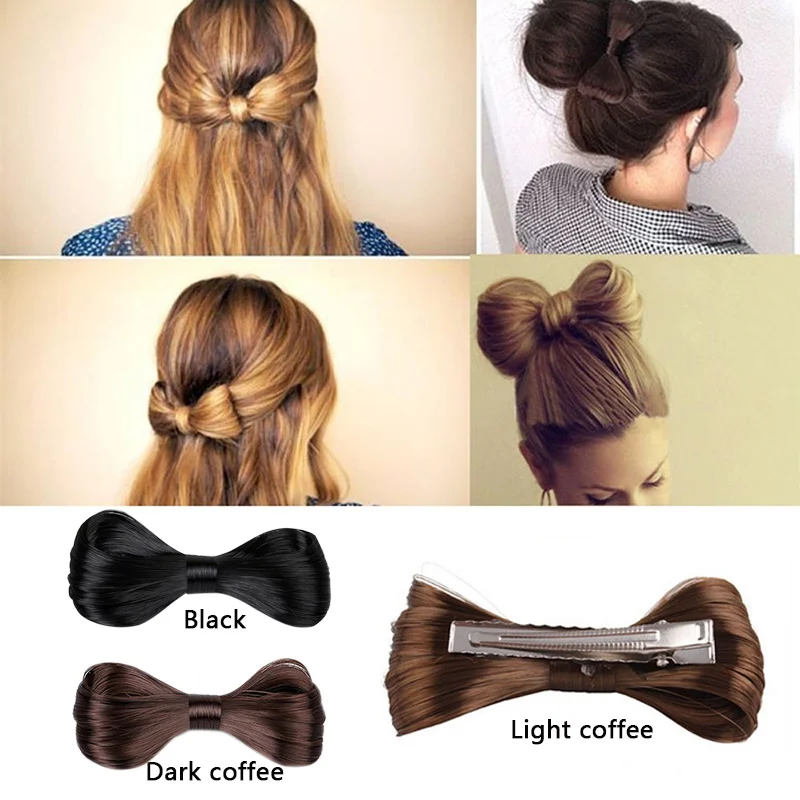 Женская заколка для волос с большим бантом в стиле Харадзюку | Красота и здоровье