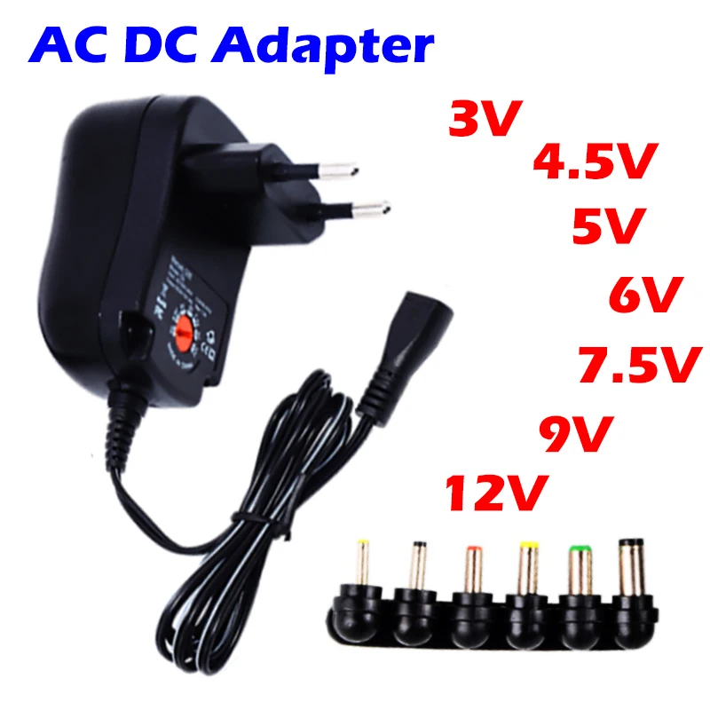 Универсальный адаптер переменного/постоянного тока импульсный источник питания