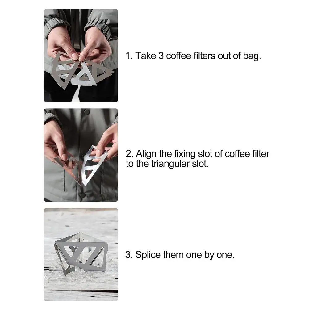 

New High Temperature And Acid Resistant Nylon Tapered Permanent Coffee Filter For Portable Coffee Machine Filter Basket