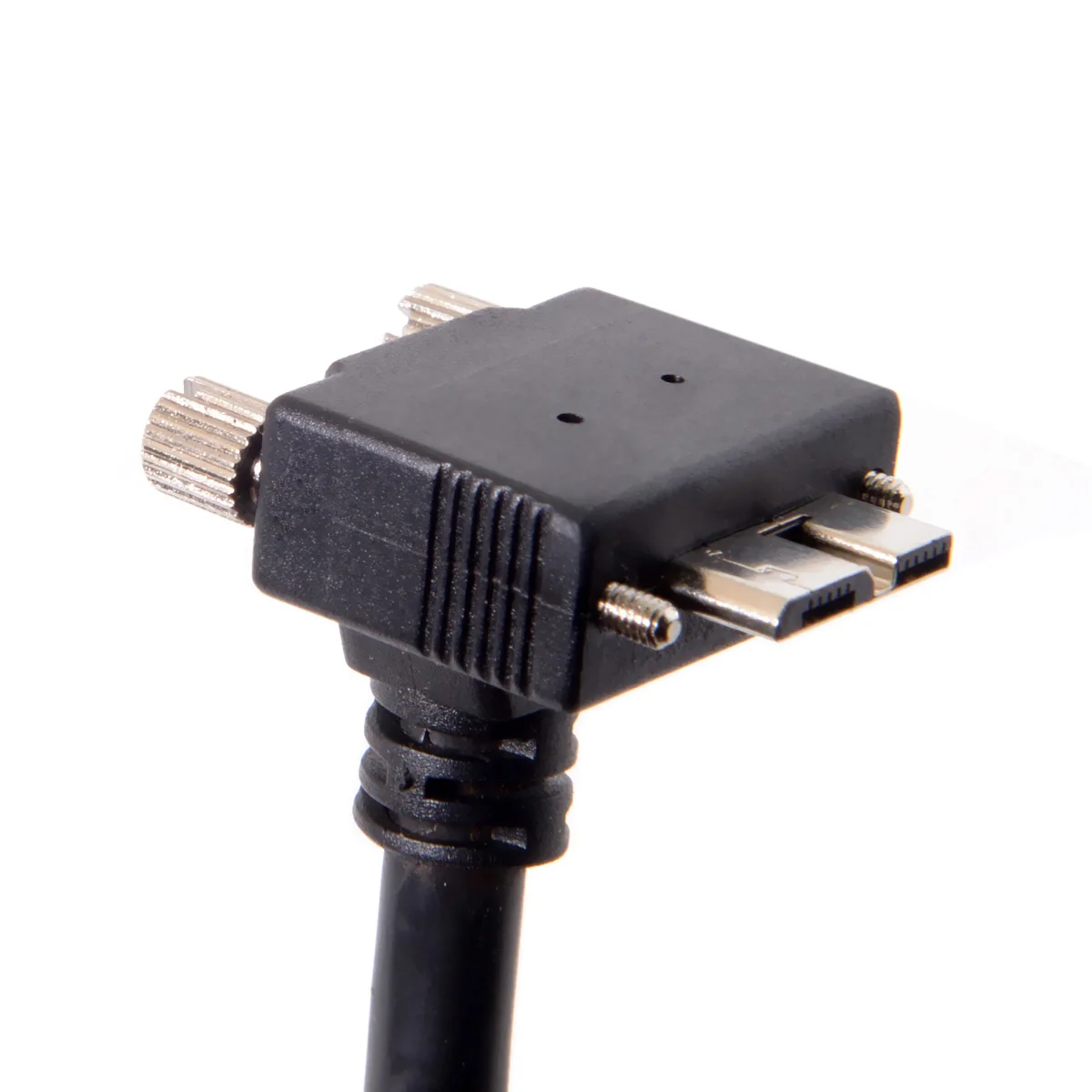Chenyang USB 3 0 до 90 градусов вверх Угловой Micro винт кабель для передачи данных 1 2 м