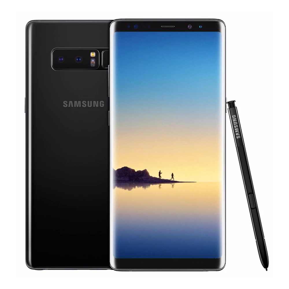Samsung Galaxy Note8 N950F Note 8, разблокированный телефон 4G LTE, четыре ядра, 6,3 дюймов, двойной 12 МП ram, 6 ГБ rom, 64 ГБ, 3300 мАч, отпечаток пальца