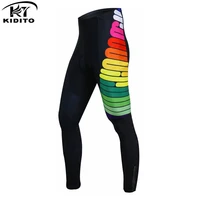 kiditokt 2021 new pro breathable shockproof cycling pants mountain bicycle trousers mtb racing bike pants cycling tights for men