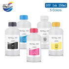 Чернила DTF 250 млфлакон, чернила для передачи тепла для принтера DTF прямо на пленку для принтера прямой для Принтера Пленки DTF