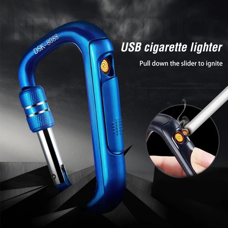 Безопасная Пряжка USB Электронная зажигалка сменная Тепловая катушка Плазменные