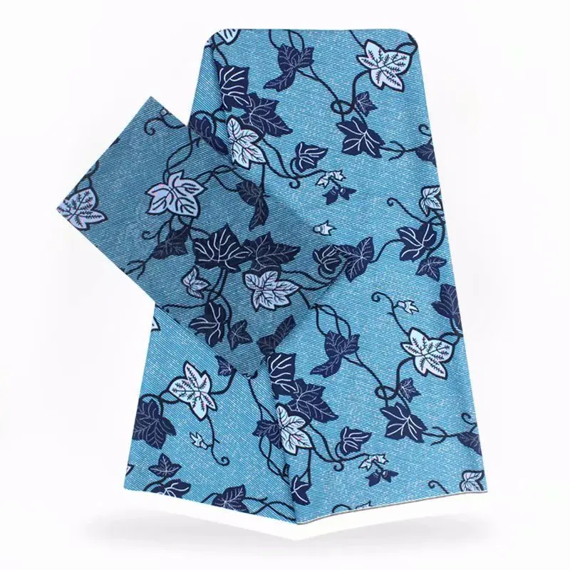 2019 лист нигерийская популярная восковая ткань высокое качество винтажная