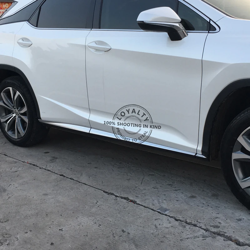 Лояльность для LEXUS RX 2016 2017 ABS хромированный и матовый корпус боковой двери отделка
