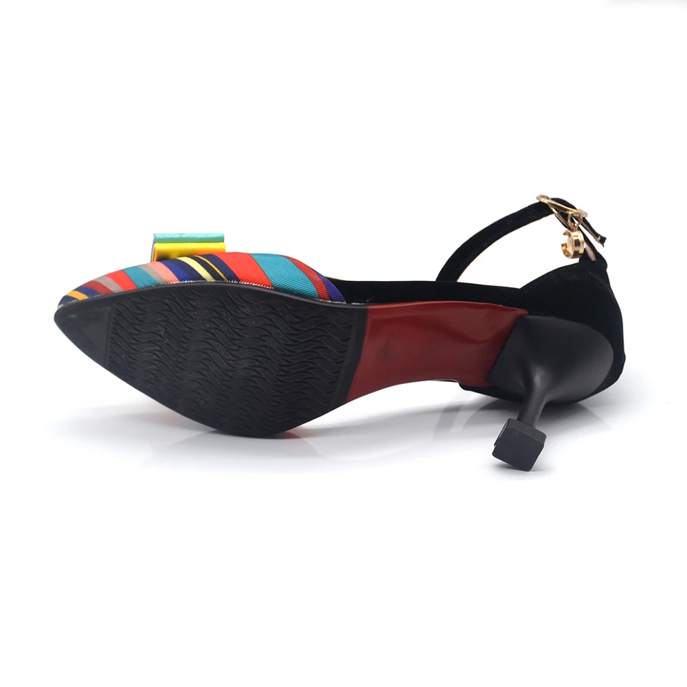 

Summer new 35-43 size women's color matching high-heeled sandals fine heel buttoned Mary Jane shoes casual women's high heels