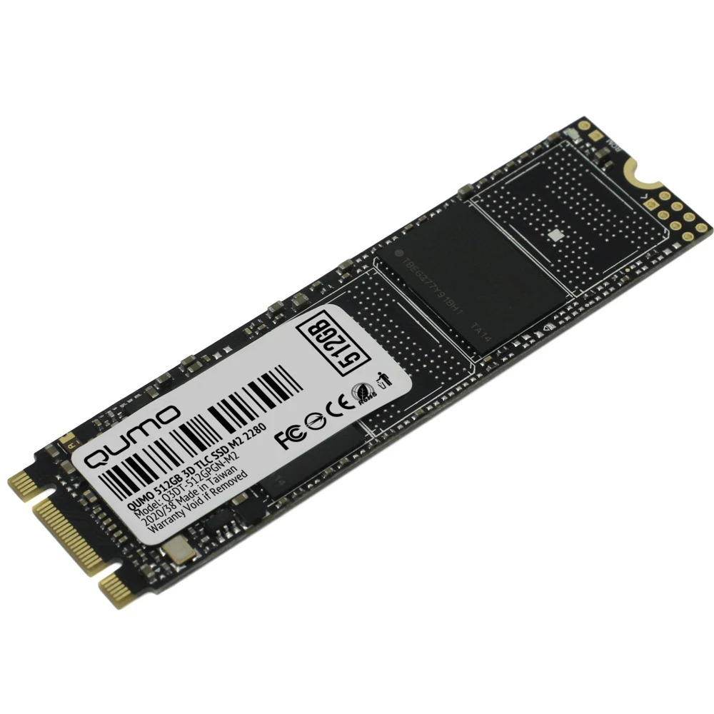 Твердотельный накопитель Qumo Novation TLC SSD 3D 512Gb Q3DT-512GPGN-M2 / 31691 |