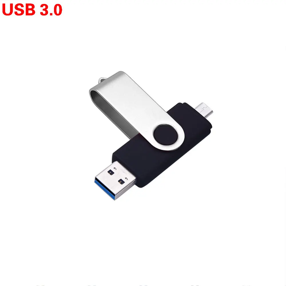 Высокоскоростной металлический флеш накопитель USB 3 0 OTG флешка на 128 ГБ 64 Usb 32 диск
