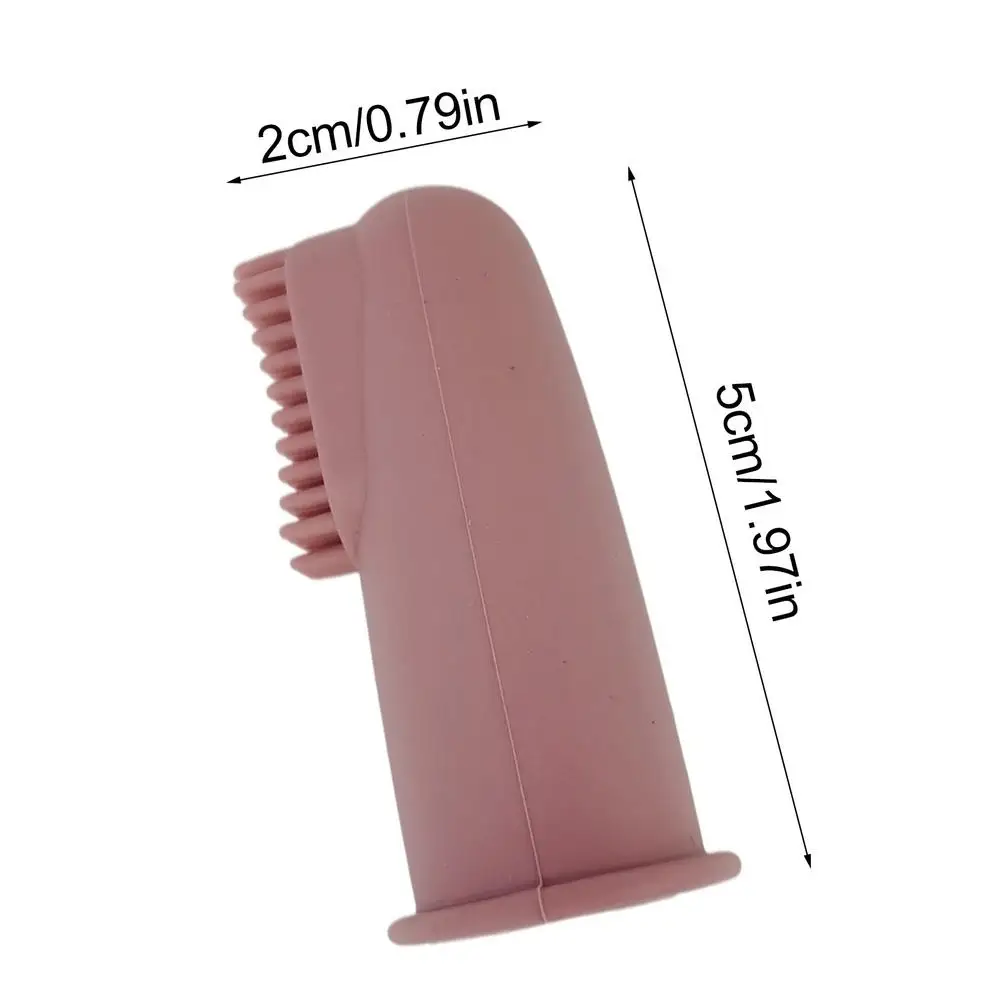 

Toddler Finger Toothbrush BPA-free Infant Toothbrush For Training Infant Soft Food Grade Silicone Infant Tooth Clean Baby Care