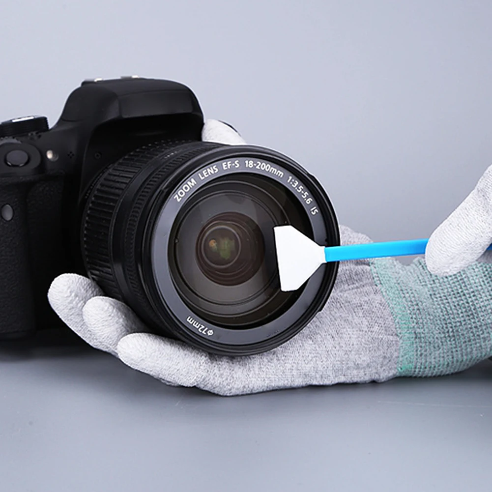 10 шт. мягкий удобный для мобильных телефонов с чистящий набор мазков DSLR Камера