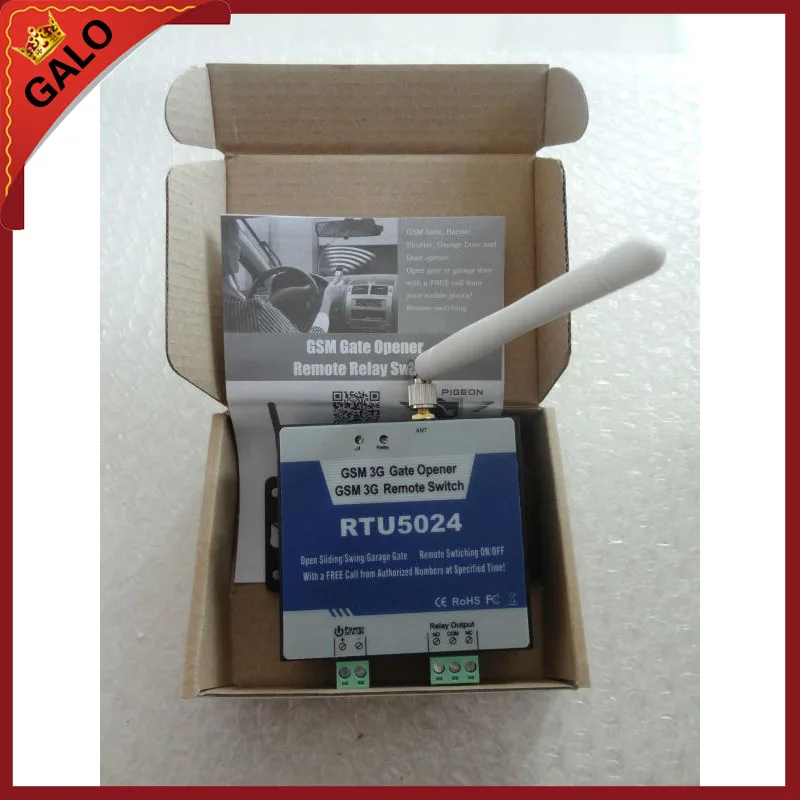 

GSM Gate Opener GSM Remote Switch RTU5024 Garage Remote Control On/Off Switch Access Door Opener