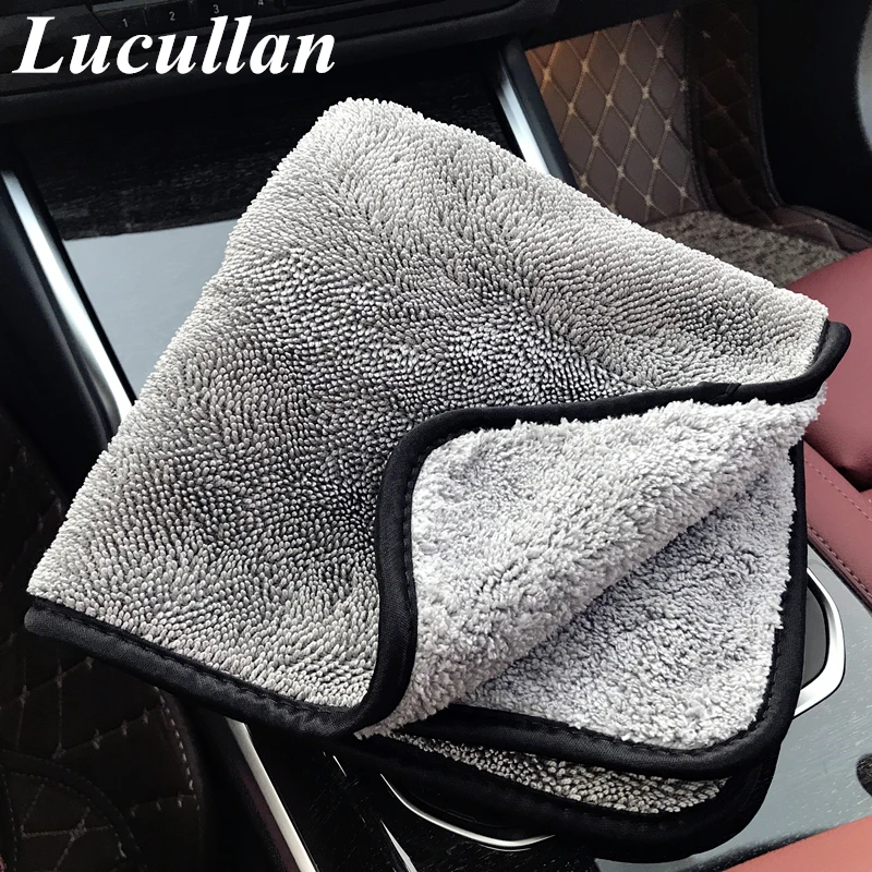Lucullan 2021 Новый запуск двухсторонний длинный спиральный ворс/махровое полотенце