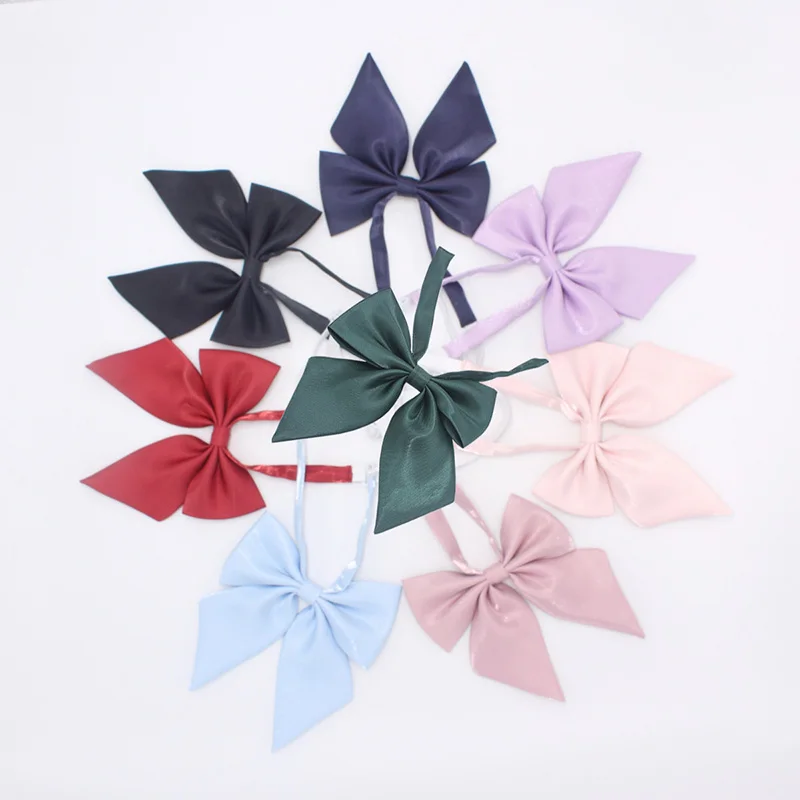 

Fashion Solid Butterfly Bow Tie Women's Cute Bow-knot Korean Style Student Bowtie Cravats Jk School Accessories