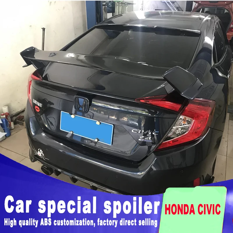 Большой держатель для телефона автомобильные спойлеры honda civic 2016 2017 2018
