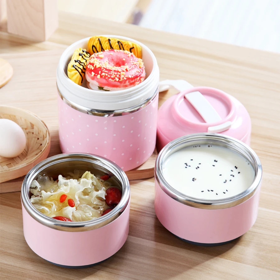 Портативный Ланч бокс из нержавеющей стали контейнер для еды в японском стиле