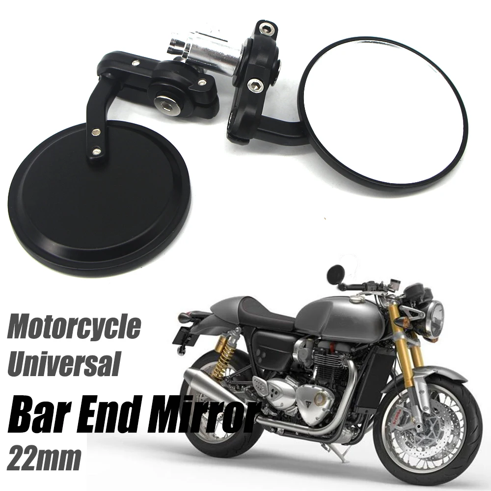 

For Kawasaki Z900RS For Thruxton 1200 R/Street Cup Motorcycle Handleba Rearview Bar End Mirror 22mm-caliberr Accessories