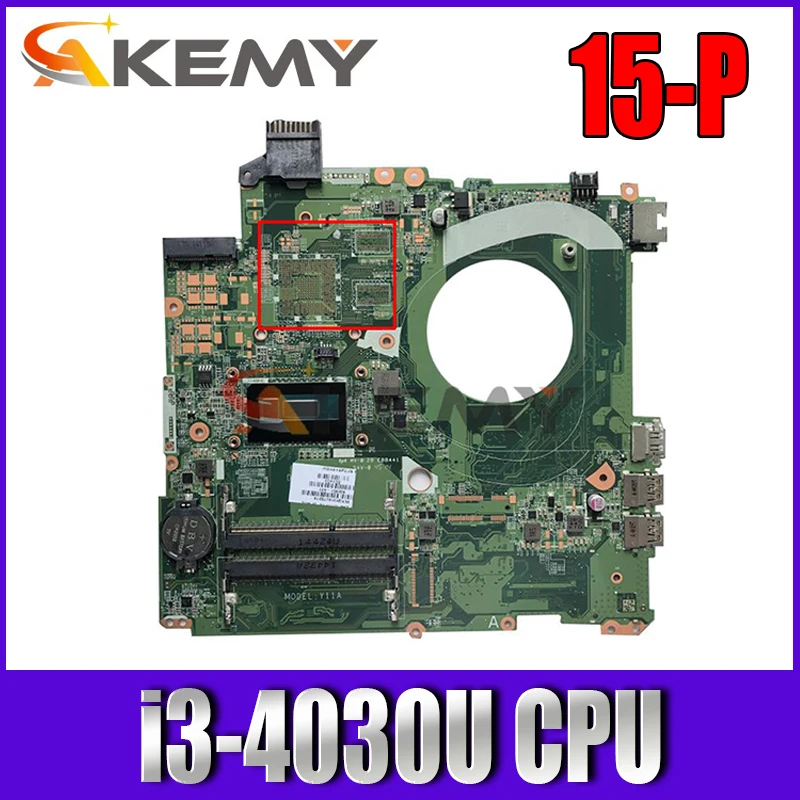 

Материнская плата для ноутбука HP 15-p, SR1EN DAY11AMB6E0 DDR3