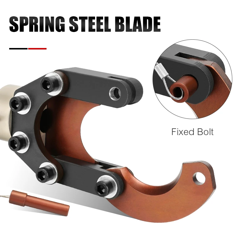 Ручной гидравлический резак для кабеля 7 тонн Встроенный кабель ножницы медный