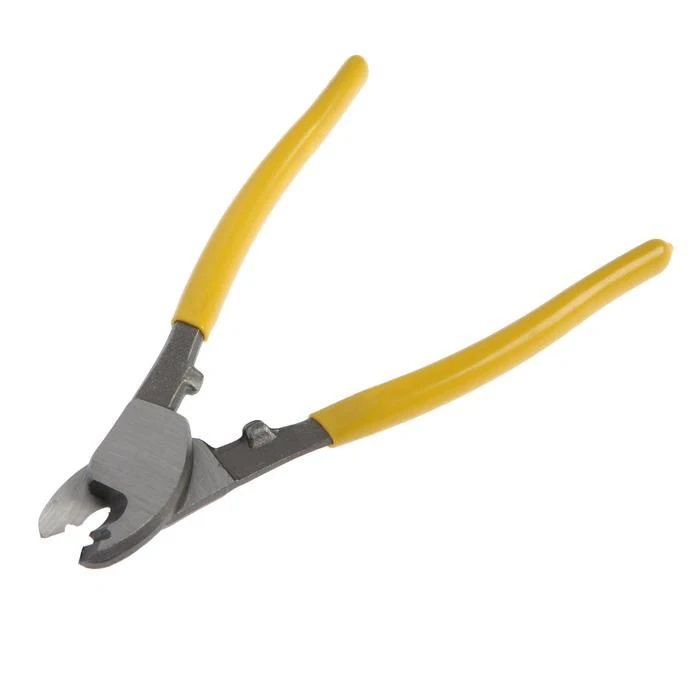 Кабелерез TUNDRA сталь 55 для цветных металлов до 3 мм обрезиненные рукоятки |