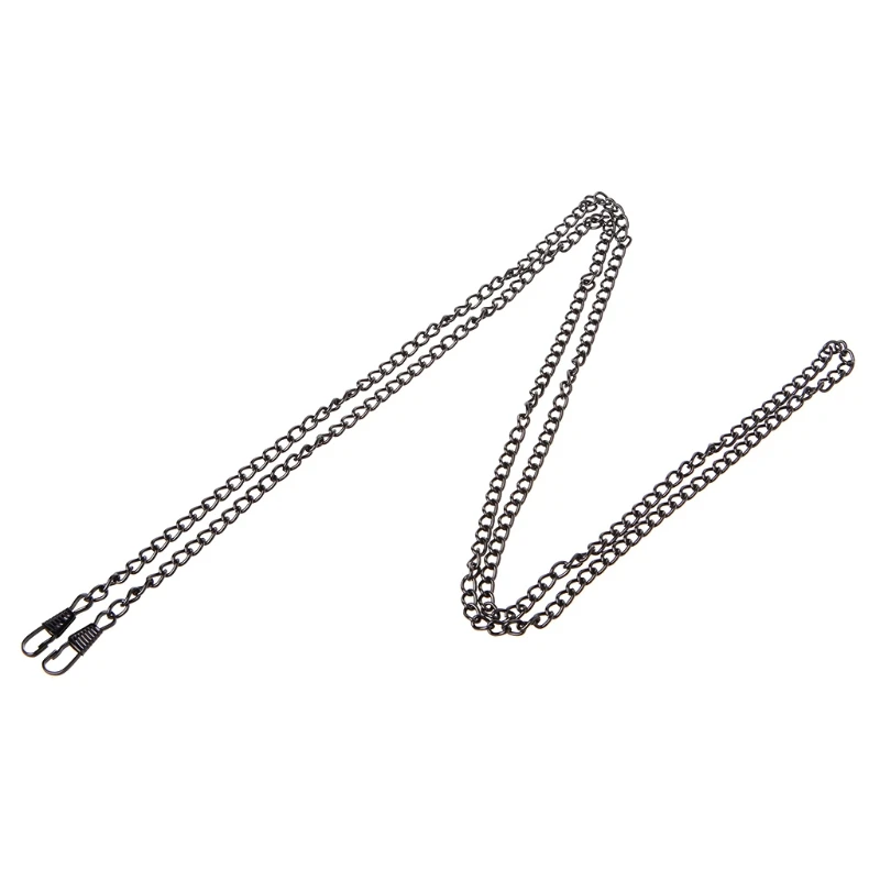 

Purse Bag Strap Cross body Replacement DIY Shoulder Handbag Handle Metal Chain G5AE