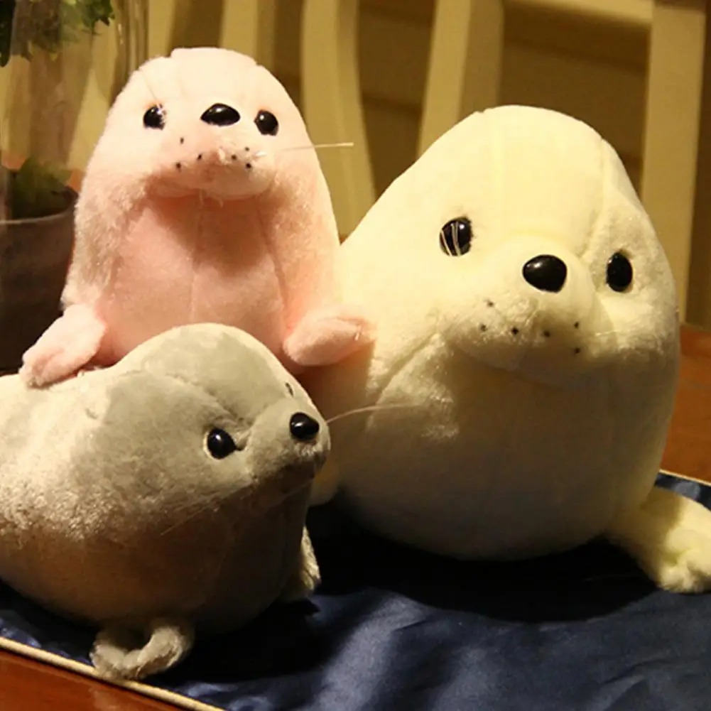 

New 26cm Cute Plush Doll Animal Seal Plush Toy PP Cotton Seal Small Doll Eight Inches High Quality Plush Toy