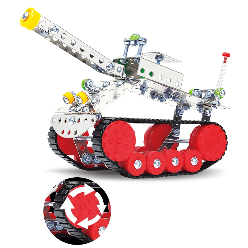 209 шт металлический Танк строительные блоки Блоки игрушки Строительные кирпичи