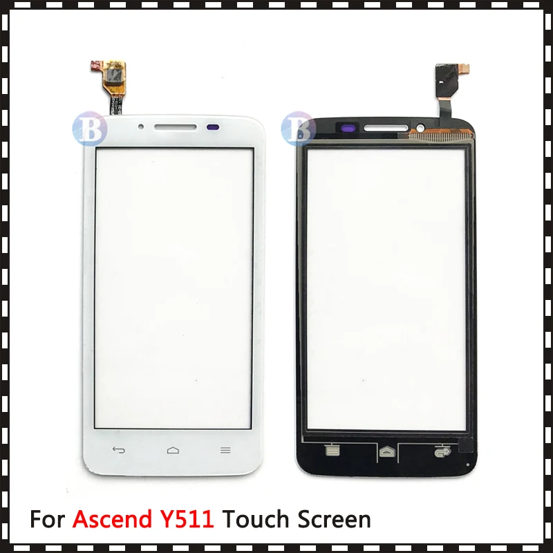 10 шт./лот высокое качество 4 5 дюйма для Huawei Ascend Y511 сенсорный экран дигитайзер