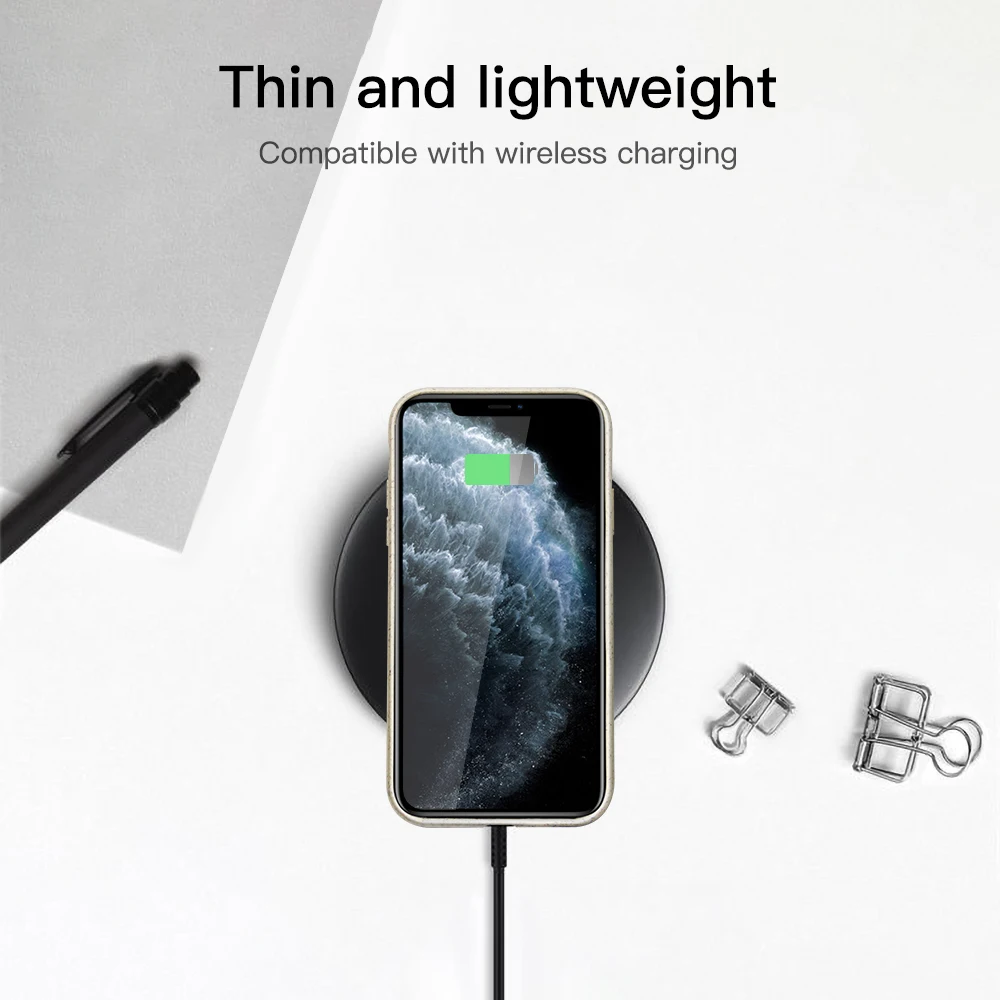 Meeker for iPhone 11 Pro MAX Case Degradable Soft Mobile Phone Fitted Cover |