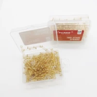 tesee double gold plated spring 110pcs 63 5g for mechanical keyboard switches two stage spring