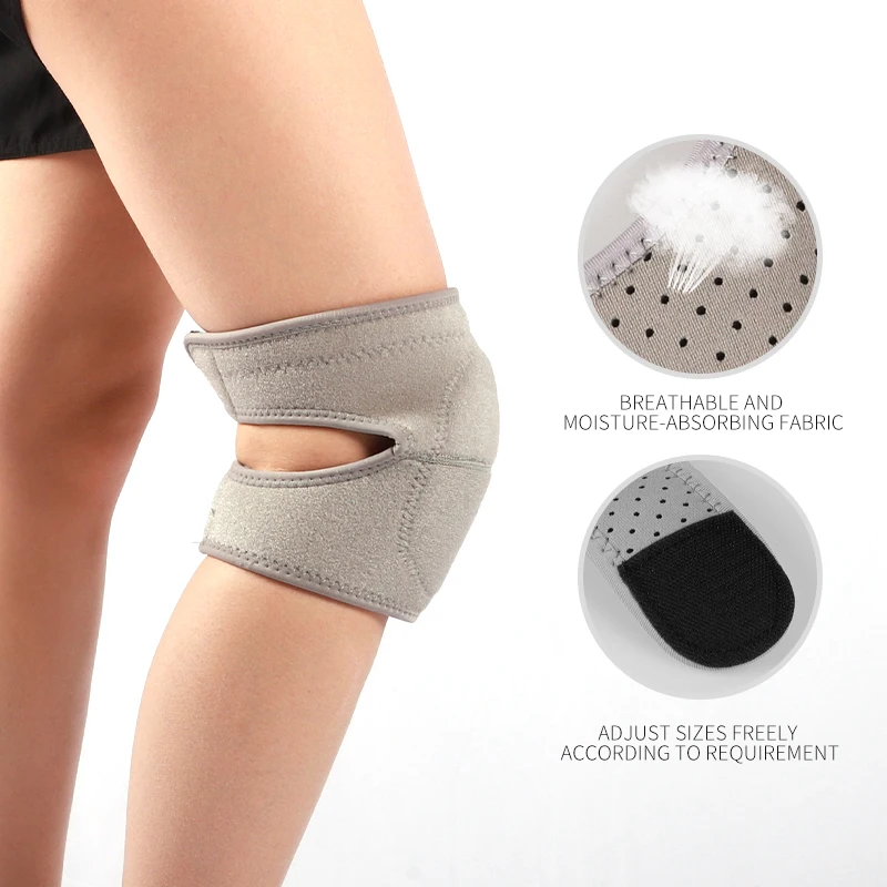 Фитнес Регулируемый Размеры наколенник с губкой защитная накладка для танцев на