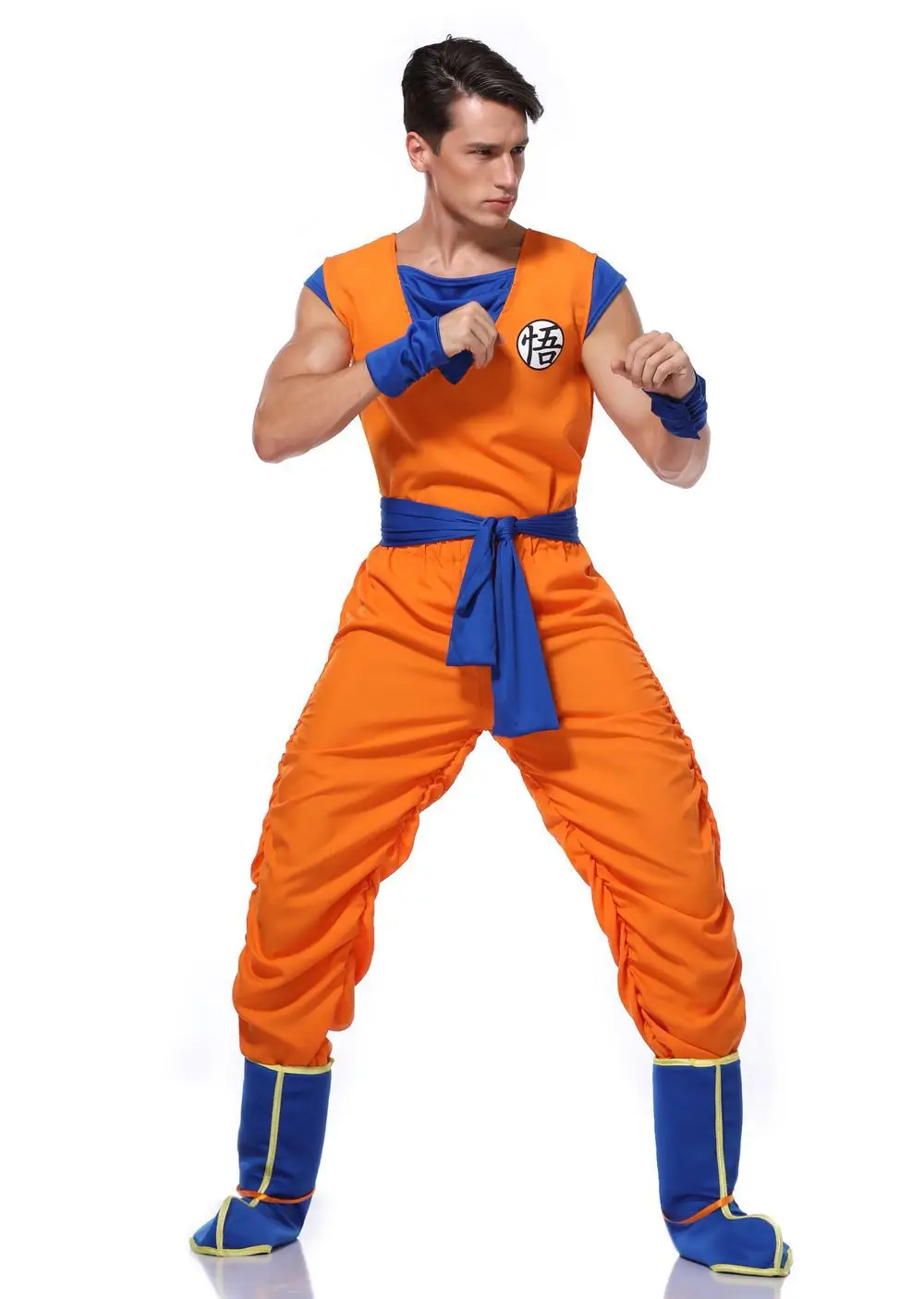 Dragon ball z костюм Гоку Костюм Аниме Жемчуг дракона Сон костюмы для косплея Униформа